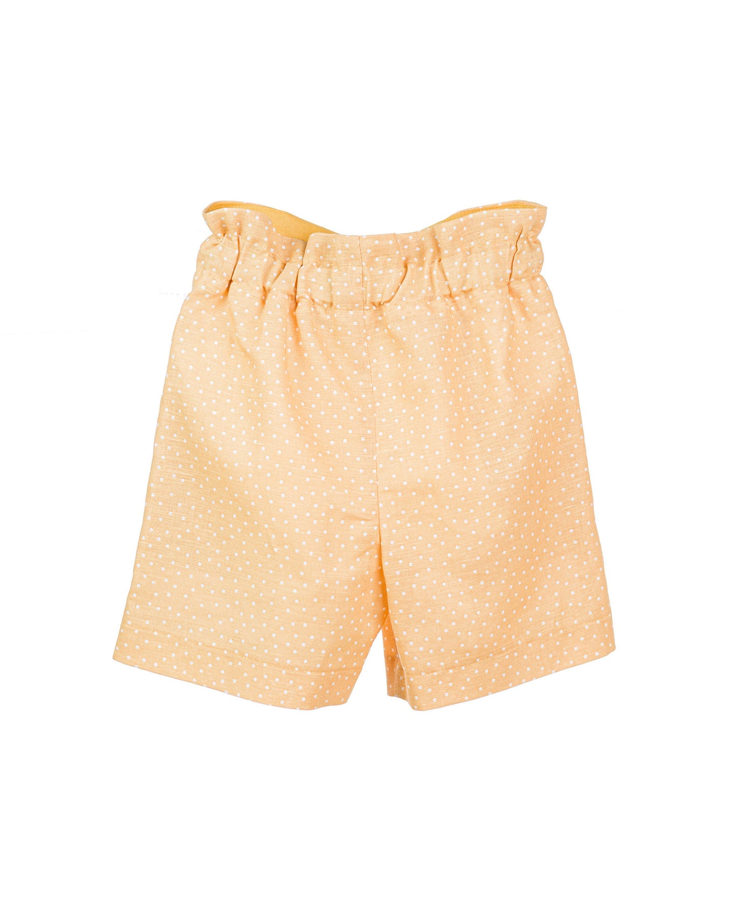 Girls linen high waisted short pants/ Toddler girl wide leg pants/ Linen toddler maxi pants/ Summer linen polka dot pants/ Linen outfit