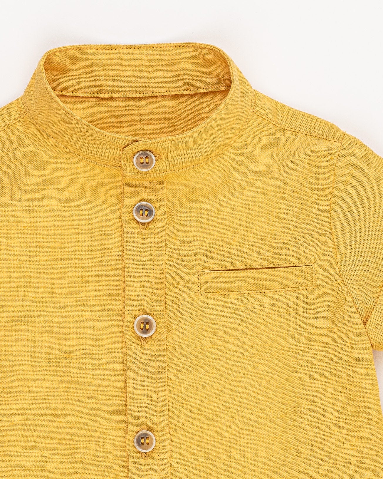 Baby linen suit/ Linen shirt and bodysuit/ Baby summer outfit/ 2 piece set for babies/ baby linen clothes