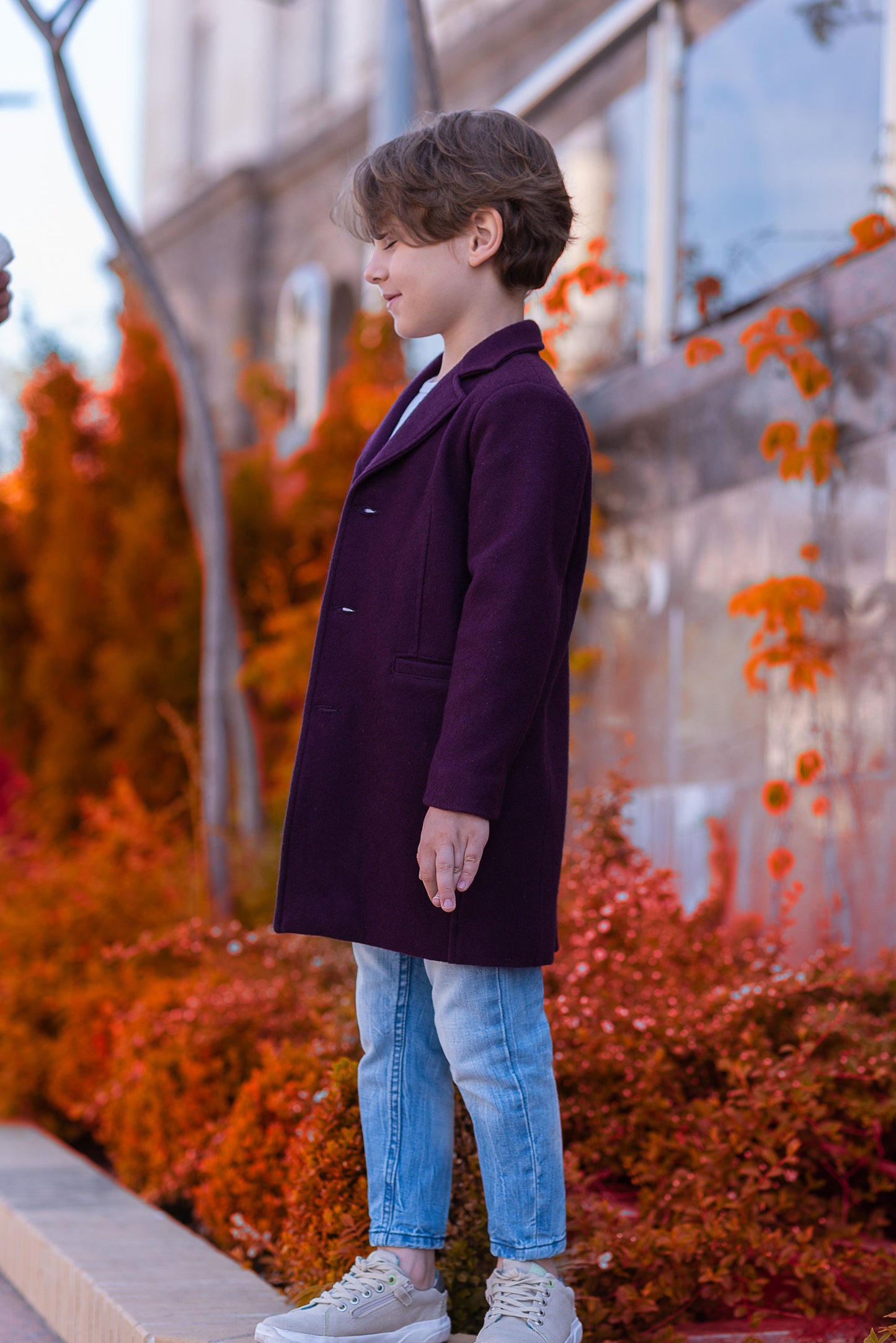 Wool winter coat boys, Vintage classic long coat, Trendy toddler boy coat, Kids wool coat, Long down coat, Toddler pea coat, Long boys coats