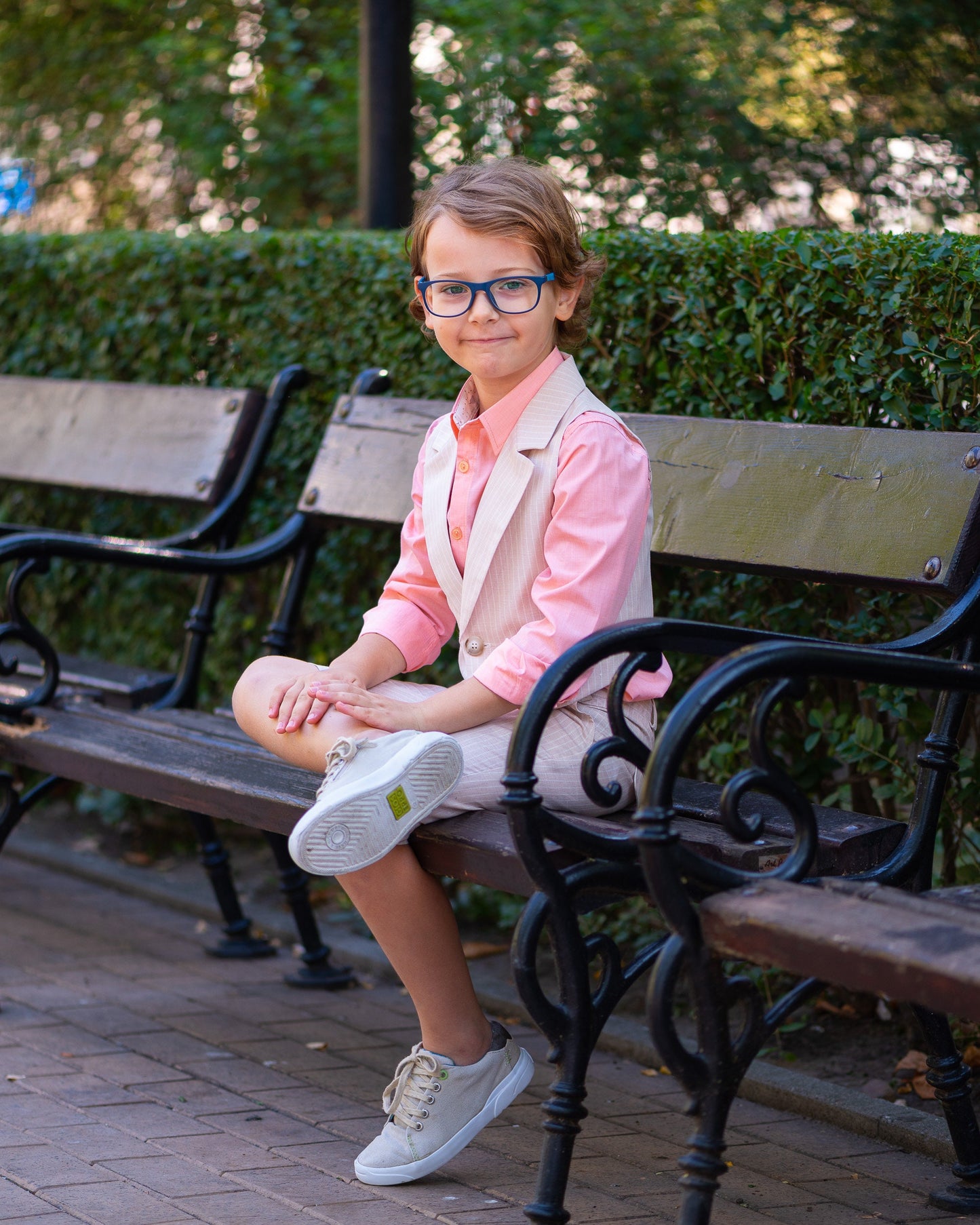 Boys formal 3 pieces outfit kids linen suit/Toddler boy linen outfit slim fitted summer set/ Boys wedding outfit/ Tailored boys suit