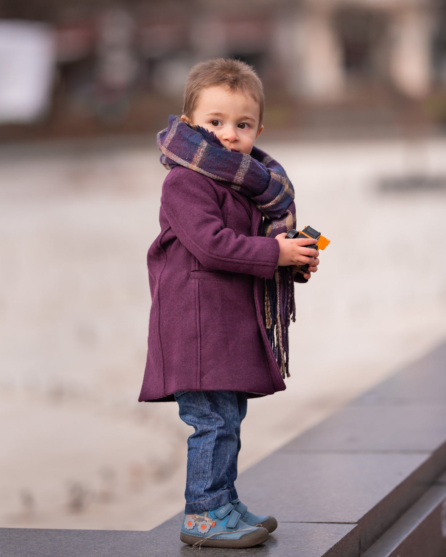 Baby Wool Plum Coat Jacket, Baby Winter Coat, Infant Coat, Baby Coy Coats, Baby winter oufit, Winter Baby Clothing, Vintage coat for babies