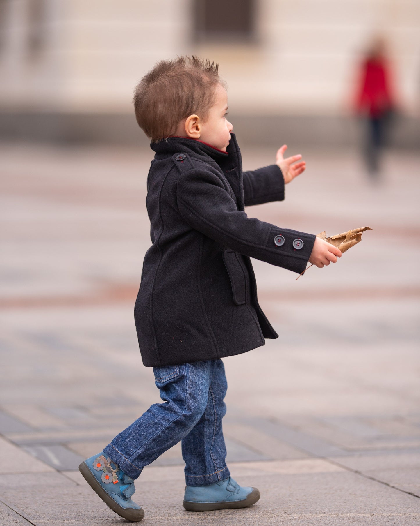 Baby boys double breasted black wool coat, Baby Winter Coat, Infant Coat, Baby winter oufit, Winter Baby boys Clothing