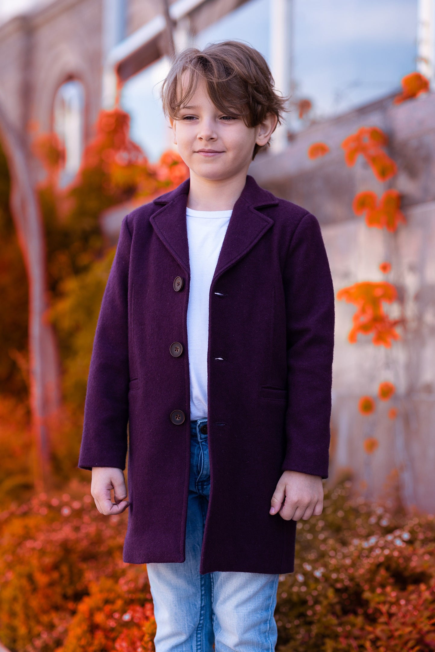 Wool winter coat boys, Vintage classic long coat, Trendy toddler boy coat, Kids wool coat, Long down coat, Toddler pea coat, Long boys coats