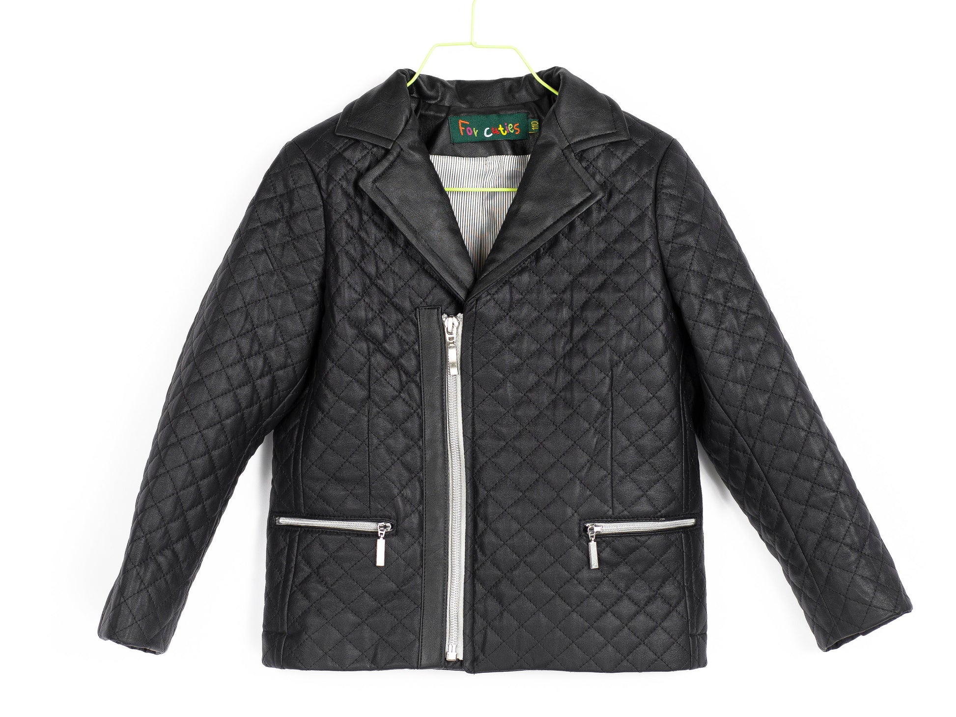 Boys leather jacket, Black faux leather quilted jacket, Stylish leather boys outfit, Toddler boy zipper blazer, Trendy Eco clothing kids