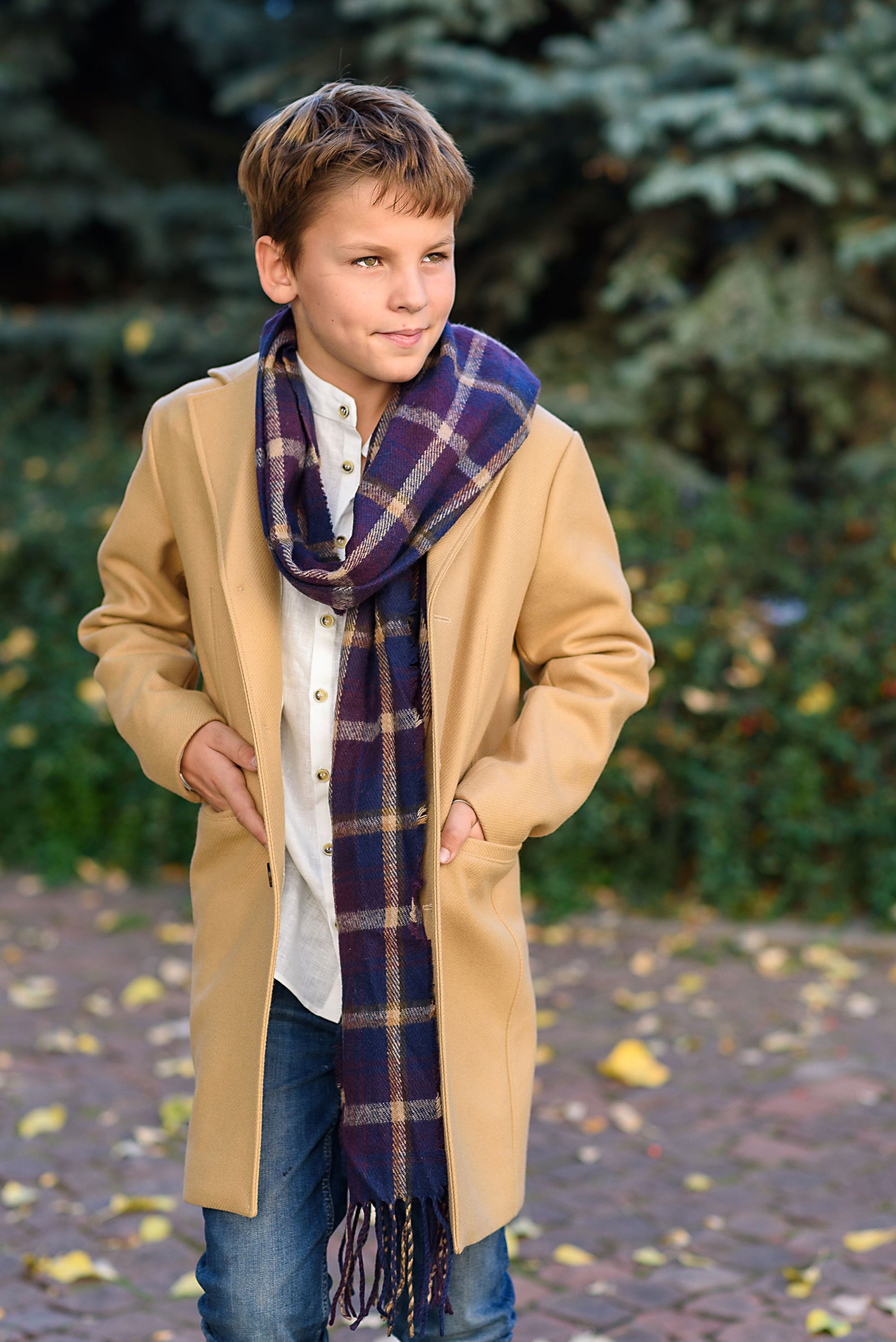 Stylish wool coat for boy winter outfit/ Kids wool coat jacket/ Children's long wool coat/ Long pea coat jacket/ Toddlers trendy overcoat