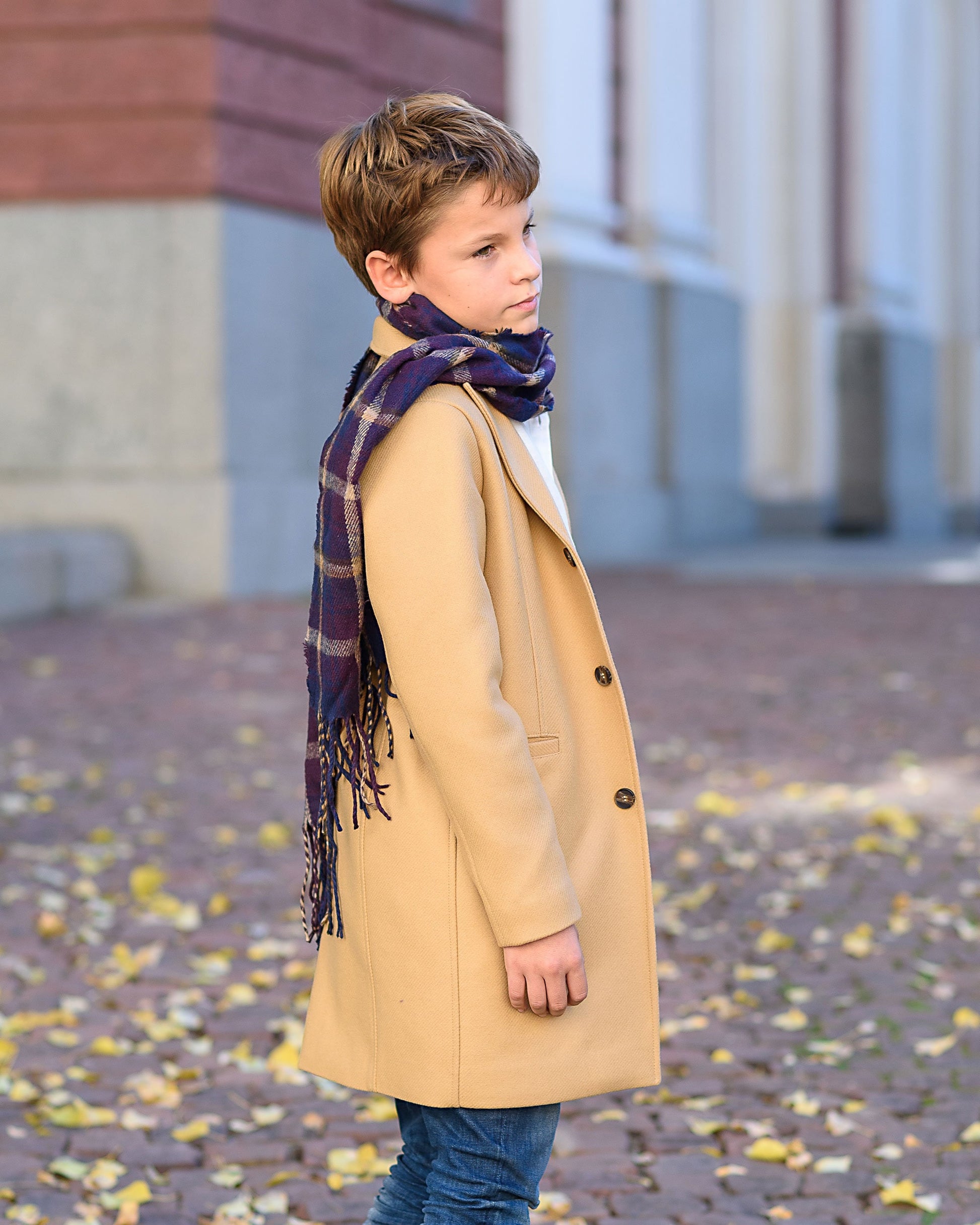 Stylish wool coat for boy winter outfit/ Kids wool coat jacket/ Children's long wool coat/ Long pea coat jacket/ Toddlers trendy overcoat