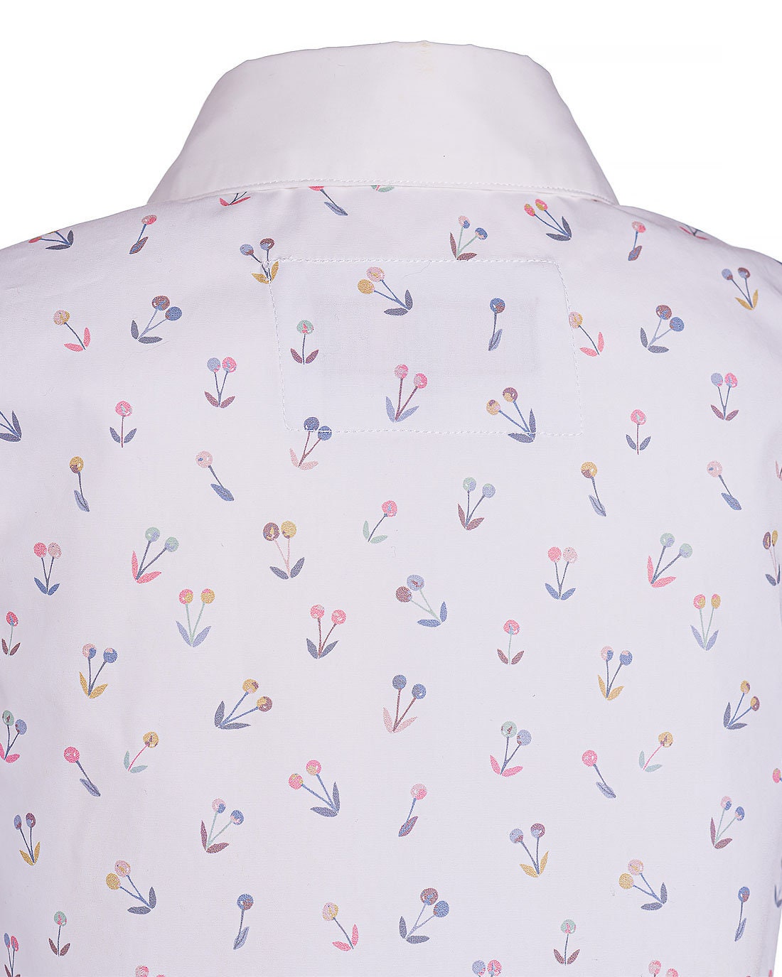 Organic cotton girls top/ Summer sleeveless blouse/ Toddler girls printed Peter pan collar blouse/ Kids cotton clothing/Girls formal blouse