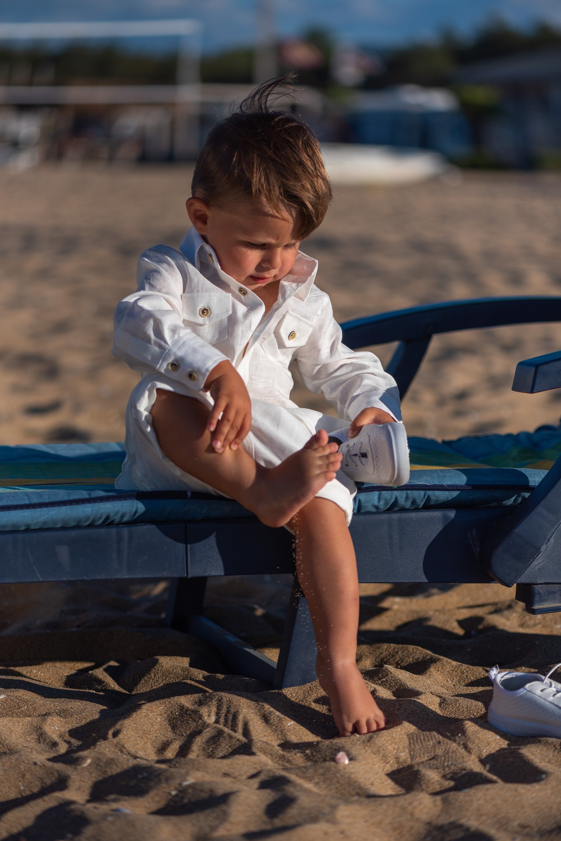 Summer baby boy white linen set/ Baby Christening summer outfit/ 2 piece set for babies/Linen baby wear/ Baby boy gift/Baby birthday suit