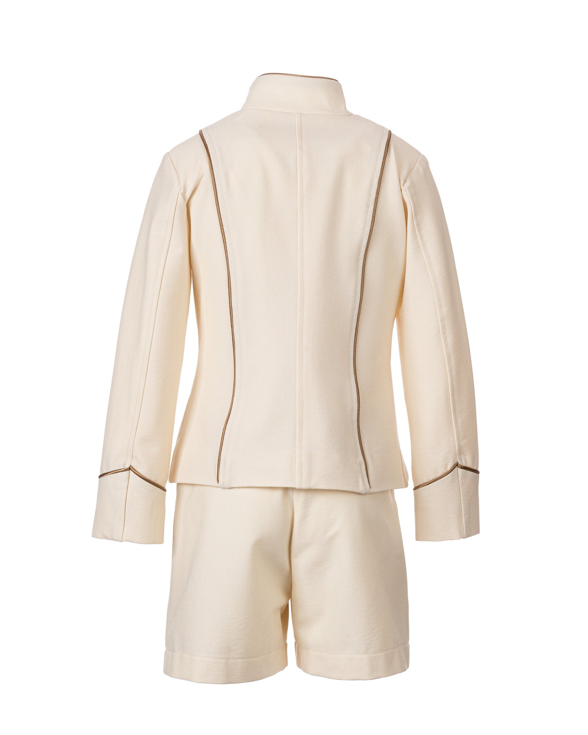Ivory wool 2 piece girls set/ Tailored toddler suit formal dress wear for girls/ Nutcracker suit/ Explicit clothing/ Winter outfit girls