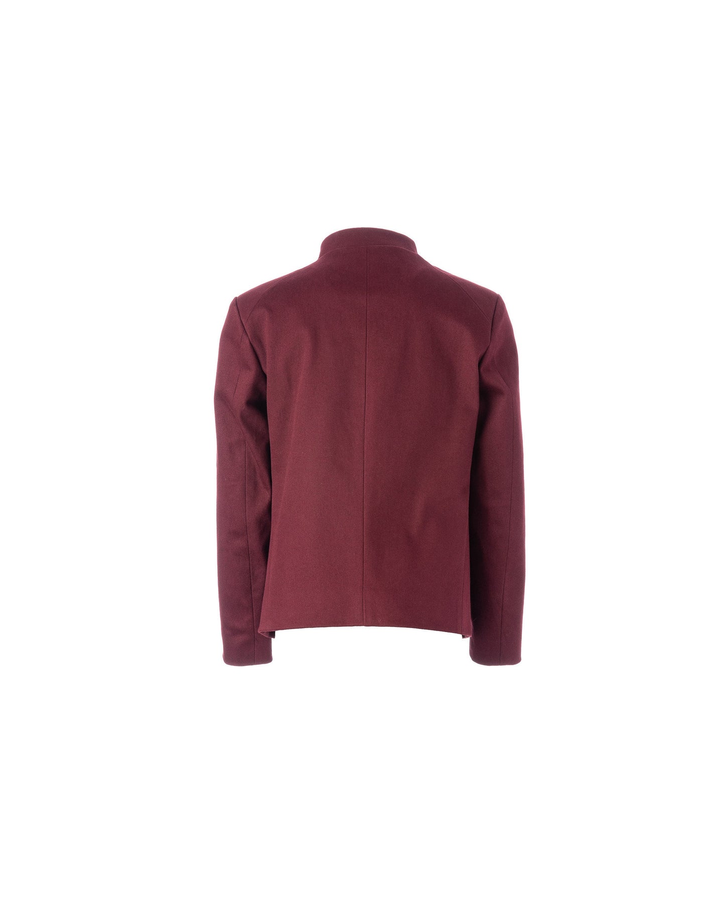 Slim fitted burgundy color cotton jacket for boys/ Single breasted blazer/ Stand up collar kids jacket/ Tailored toddler blazer/ Boys wear