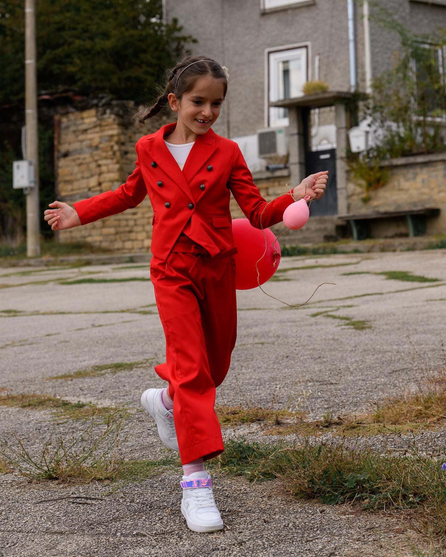 Formal 2 pieces girls set/ Tailored toddler suit formal dress wear for girls/ Children formal wear/ Explicit clothing/ Luxury girl outfit