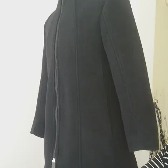 Girls winter coat/Wool coat/Fitted coat/Trench coat/Hooded coat/Toddler girl long coat/Pendleton swing coat/Funnel coat/Kids zipper coat